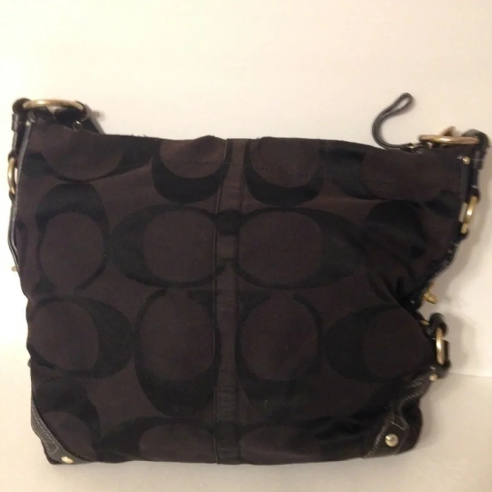 Coach vintage y2k 10620 large Carley signature c hobo shoulder bag